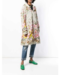 Женский бежевый дождевик от Gucci