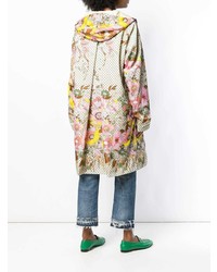 Женский бежевый дождевик от Gucci