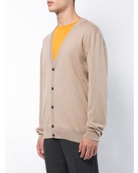 Мужской бежевый кардиган от Maison Margiela