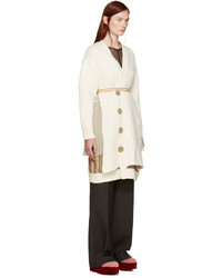 Женский бежевый кардиган от Undercover