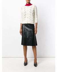 Женский бежевый кардиган от Ermanno Scervino