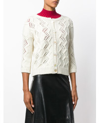 Женский бежевый кардиган от Ermanno Scervino