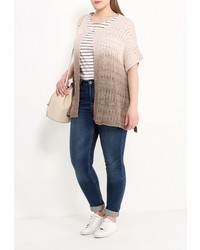 Женский бежевый кардиган от Fiorella Rubino