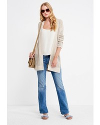 Женский бежевый кардиган от Gap