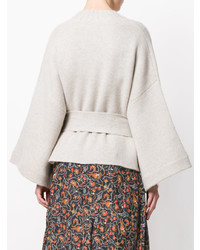 Женский бежевый кардиган от Le Kasha