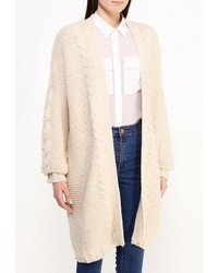 Женский бежевый кардиган от LOST INK