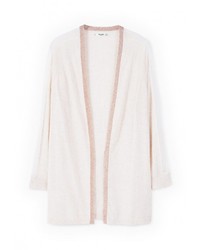 Женский бежевый кардиган от Mango