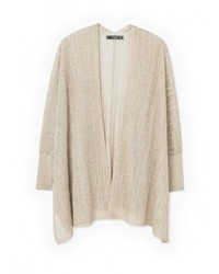Женский бежевый кардиган от Mango