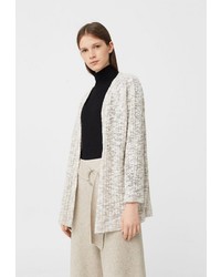 Женский бежевый кардиган от Mango