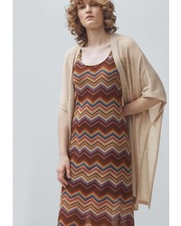 Женский бежевый кардиган от Mango