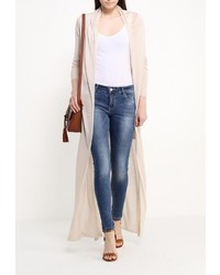 Женский бежевый кардиган от QED London