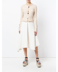 Женский бежевый кардиган от Jacquemus