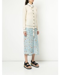 Женский бежевый кардиган от Marni