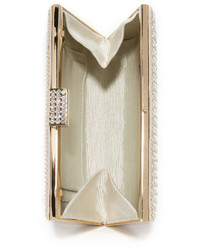 Бежевый клатч от Whiting & Davis