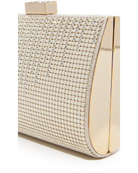 Бежевый клатч от Whiting & Davis