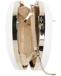 Бежевый клатч от Kate Spade