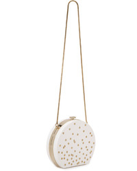 Бежевый клатч от Kate Spade