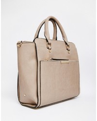 Бежевый клатч от Oasis