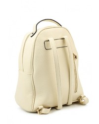 Женский бежевый кожаный рюкзак от Baggini