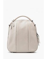 Женский бежевый кожаный рюкзак от Eleganzza