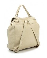 Женский бежевый кожаный рюкзак от Jacky&amp;Celine