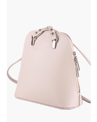 Женский бежевый кожаный рюкзак от L-Craft