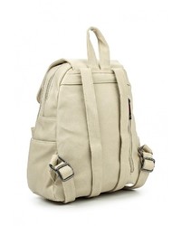 Женский бежевый кожаный рюкзак от Paolo