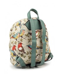 Женский бежевый кожаный рюкзак от Pola