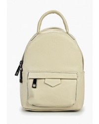 Женский бежевый кожаный рюкзак от Roberto Buono