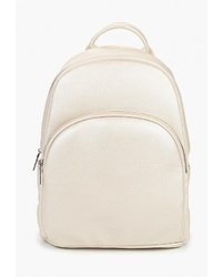 Женский бежевый кожаный рюкзак от Vitacci