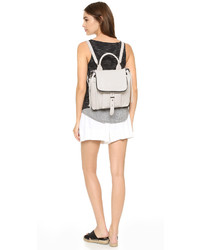 Женский бежевый кожаный рюкзак от Botkier