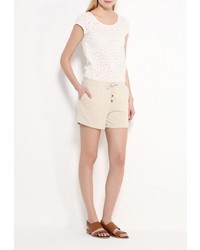 Бежевый комбинезон с шортами от Vero Moda