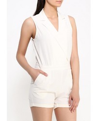 Бежевый комбинезон с шортами от Vero Moda