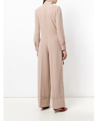 Бежевый комбинезон от Atu Body Couture