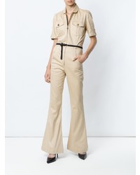 Бежевый комбинезон от Isolda