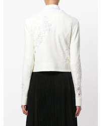 Женский бежевый кружевной кардиган от Ermanno Scervino