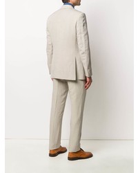 Мужской бежевый льняной пиджак от Canali