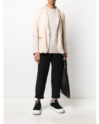 Мужской бежевый льняной пиджак от Avant Toi