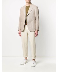 Мужской бежевый льняной пиджак от Eleventy