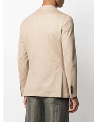 Мужской бежевый льняной пиджак от Eleventy