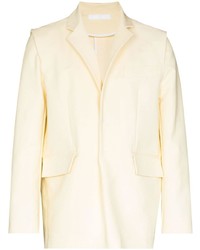 Мужской бежевый пиджак от Bianca Saunders