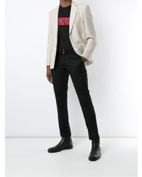 Мужской бежевый пиджак от BOSS