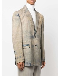 Мужской бежевый пиджак от Diesel