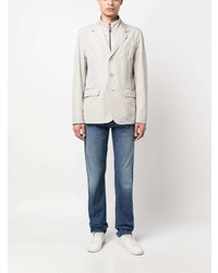 Мужской бежевый пиджак от Herno