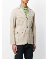 Мужской бежевый пиджак от Woolrich