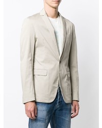 Мужской бежевый пиджак от Dondup