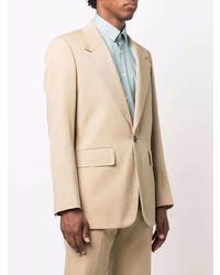 Мужской бежевый пиджак от Sandro