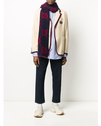 Мужской бежевый пиджак от Gucci