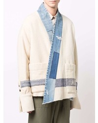 Мужской бежевый пиджак от Greg Lauren