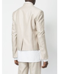 Мужской бежевый пиджак от Delada